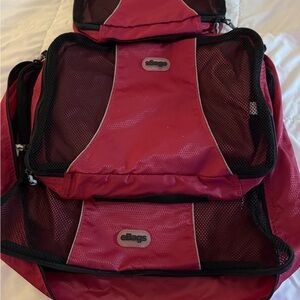 3 piece travel set of nylon Ebags w/ handles